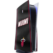 NBA Miami Heat Jersey PS5 Console Skin