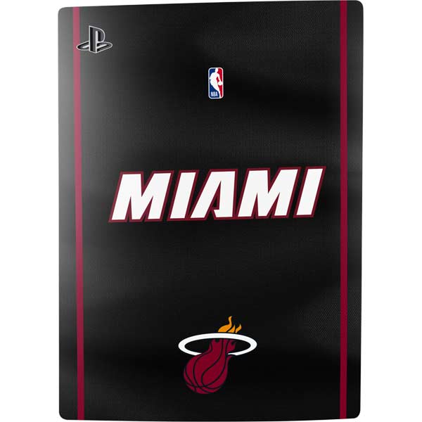 NBA Miami Heat Jersey PS5 Console Skin