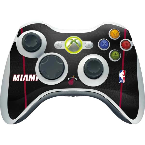 NBA Miami Heat Jersey Xbox 360 Wireless Controller Skin