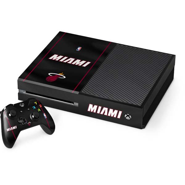NBA Miami Heat Jersey Xbox One Console and Controller Bundle Skin