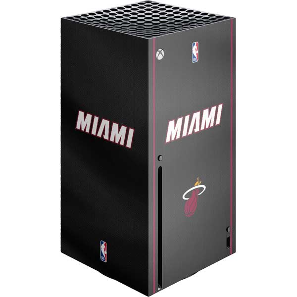 NBA Miami Heat Jersey Xbox Series X Console Skin