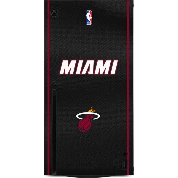 NBA Miami Heat Jersey Xbox Series X Console Skin