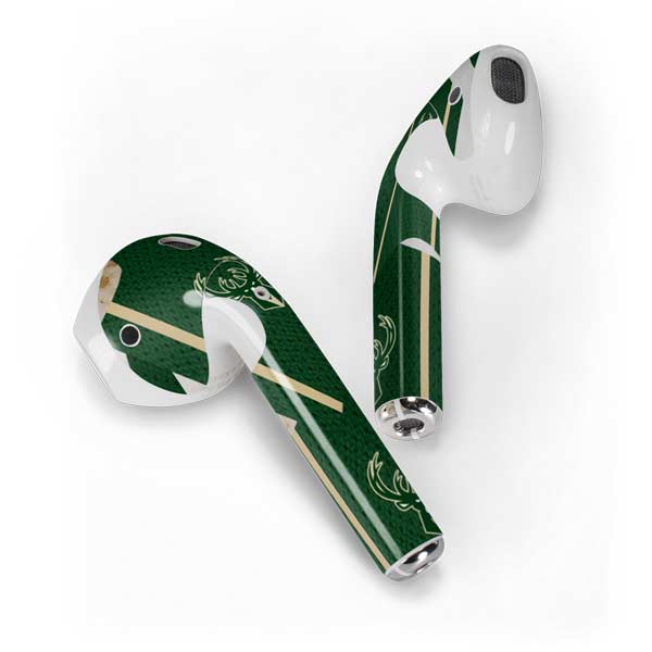 NBA Milwaukee Bucks Jersey Apple AirPods 2 Skin
