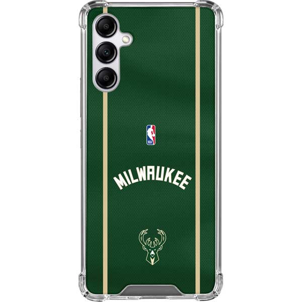 NBA Milwaukee Bucks Jersey Gabb Phone 4 Clear Case