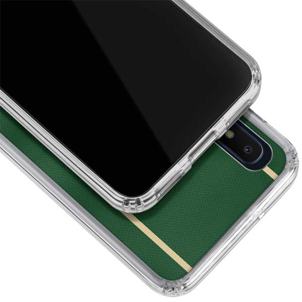 NBA Milwaukee Bucks Jersey Galaxy A10e Clear Case