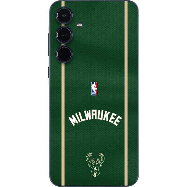 NBA Milwaukee Bucks Jersey Galaxy A35 5G Skin