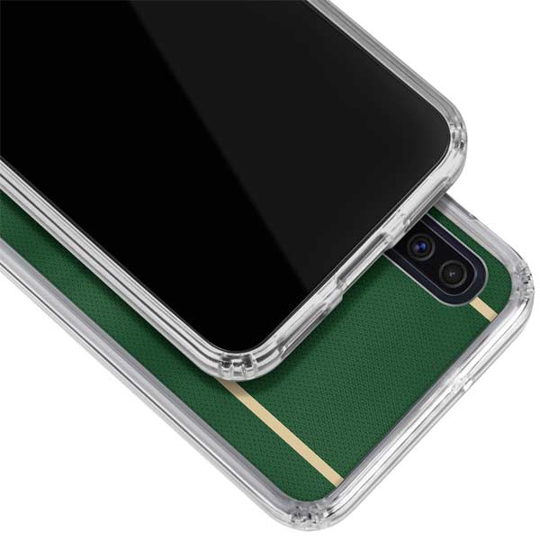 NBA Milwaukee Bucks Jersey Galaxy A50 Clear Case
