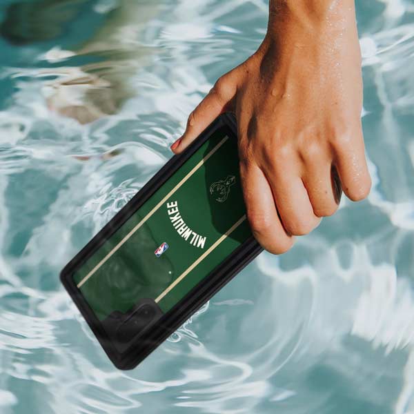 NBA Milwaukee Bucks Jersey Galaxy Note 10 Waterproof Case