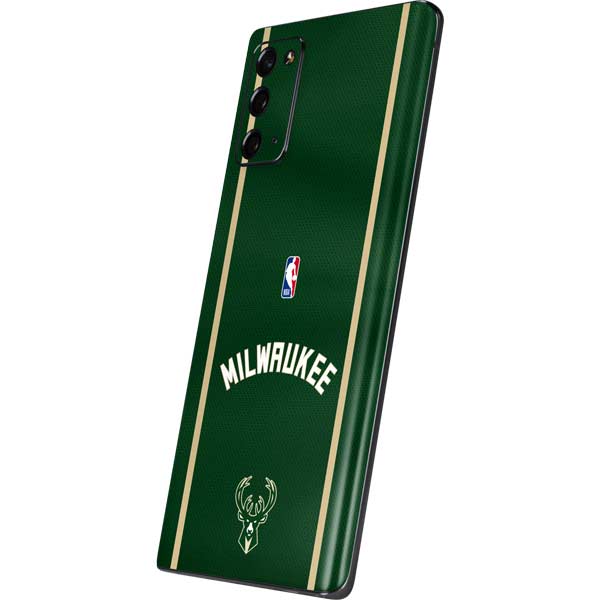 NBA Milwaukee Bucks Jersey Galaxy Note20 5G Skin