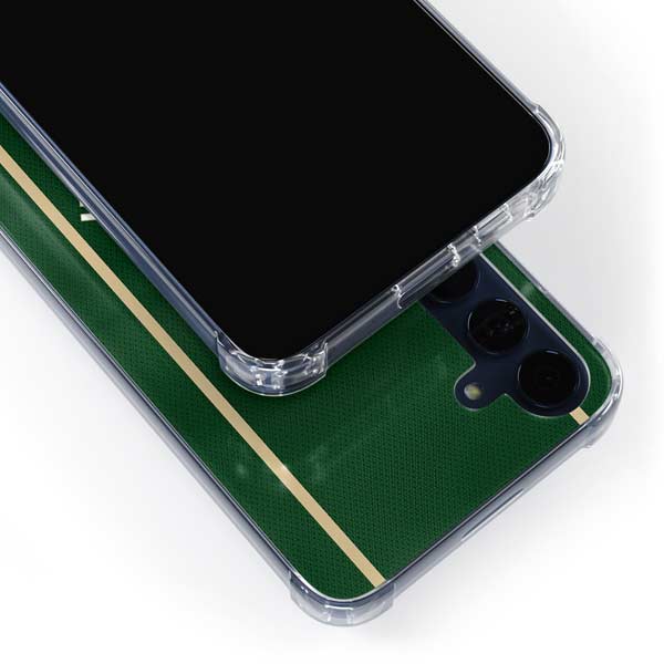 NBA Milwaukee Bucks Jersey Galaxy S24 Clear Case