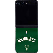 NBA Milwaukee Bucks Jersey Galaxy Z Flip5 5G Skin