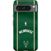NBA Milwaukee Bucks Jersey Pixel Cases