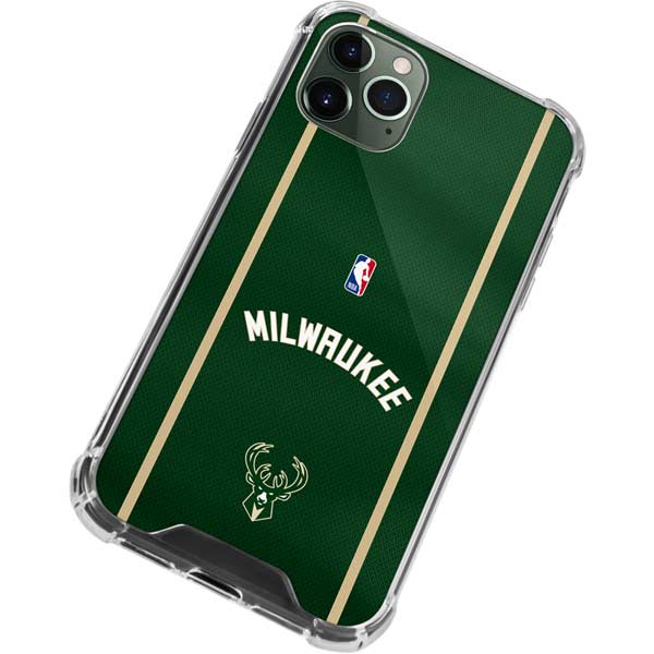 NBA Milwaukee Bucks Jersey iPhone 12 Pro Max Clear Case