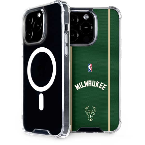 NBA Milwaukee Bucks Jersey iPhone 13 Pro MagSafe Case