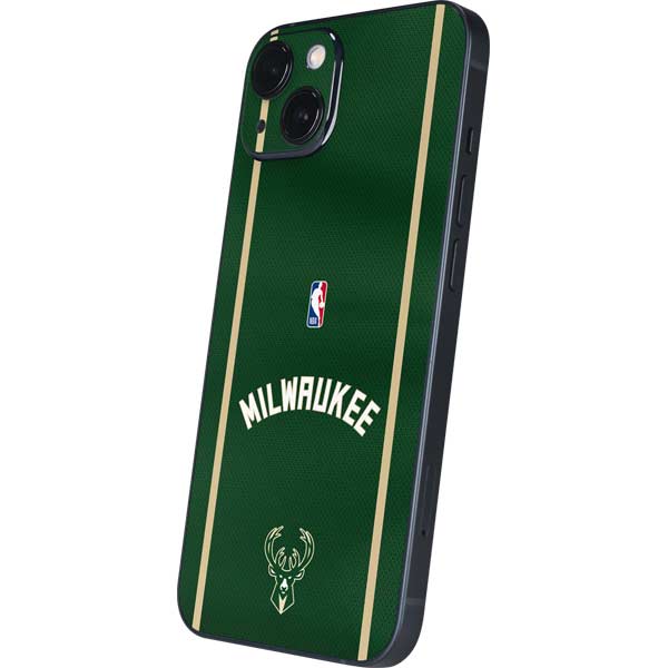 NBA Milwaukee Bucks Jersey iPhone 14 Plus Skin