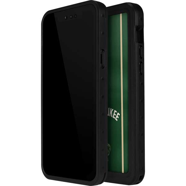 NBA Milwaukee Bucks Jersey iPhone 15 Plus Waterproof Case