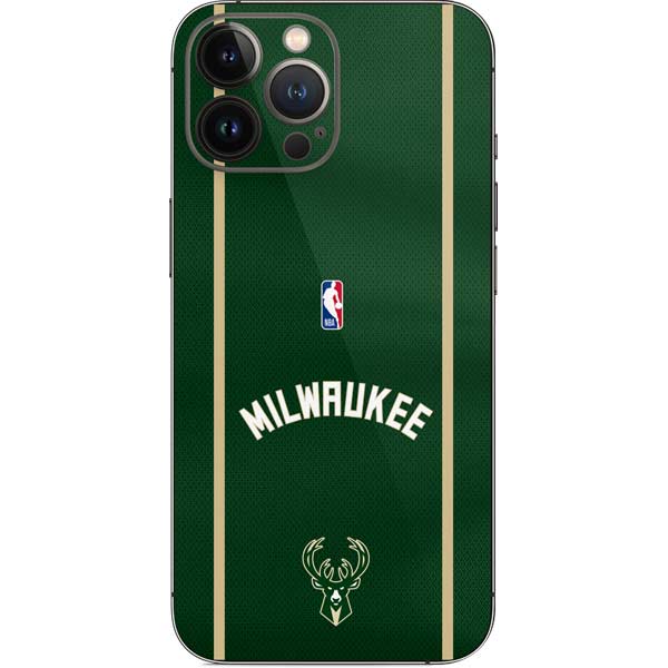 NBA Milwaukee Bucks Jersey iPhone 15 Pro Max Skin