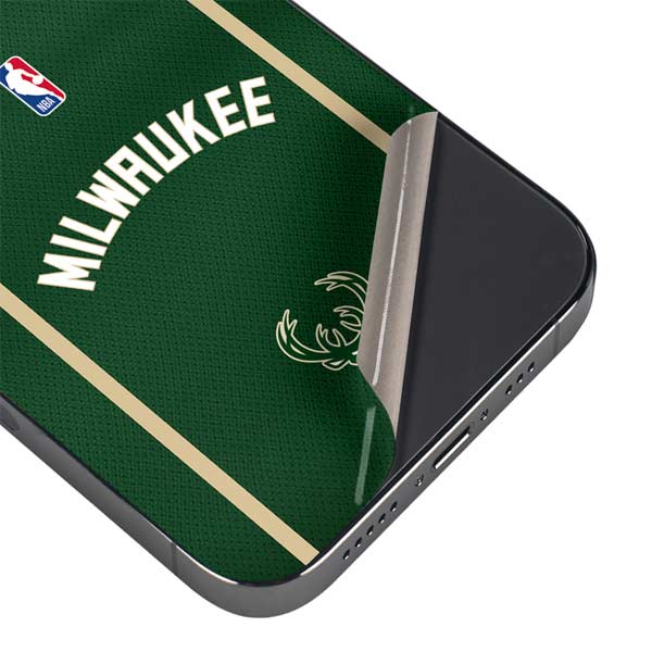 NBA Milwaukee Bucks Jersey iPhone 15 Pro Max Skin