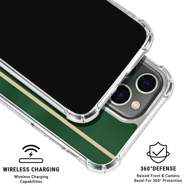 NBA Milwaukee Bucks Jersey iPhone 16 Pro Max Clear Case