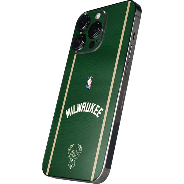 NBA Milwaukee Bucks Jersey iPhone 16 Pro Max Skin