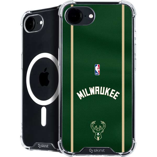 NBA Milwaukee Bucks Jersey iPhone 16e MagSafe Case