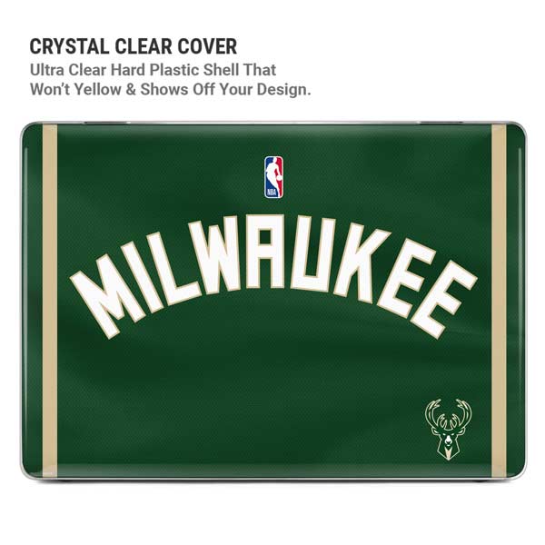 NBA Milwaukee Bucks Jersey MacBook Air 15in (2023-2025) Case plus Skin