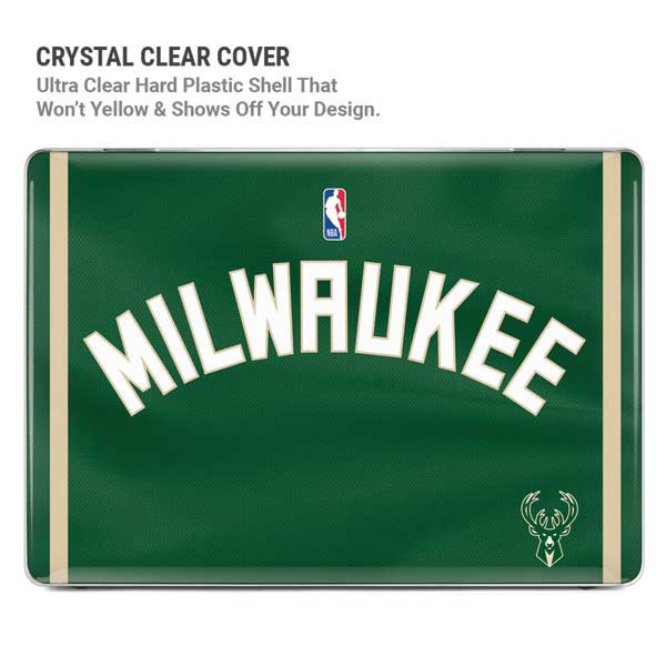 NBA Milwaukee Bucks Jersey MacBook Pro 13in (2020) Case plus Skin