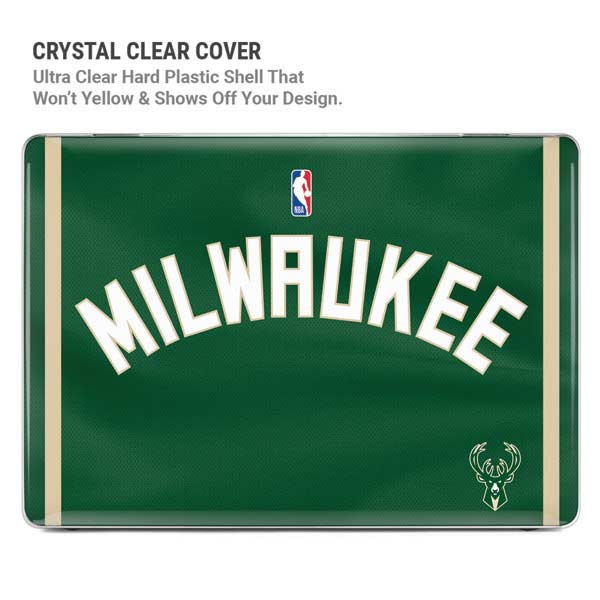 NBA Milwaukee Bucks Jersey MacBook Pro 15in (2016-19) Case plus Skin