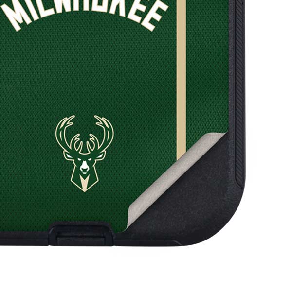 NBA Milwaukee Bucks Jersey Otterbox Defender iPhone Skin