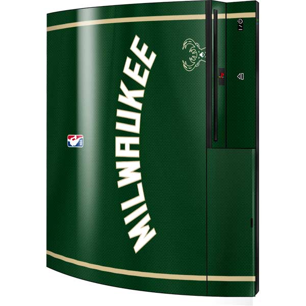 NBA Milwaukee Bucks Jersey Playstation 3 & PS3 Skin