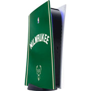 NBA Milwaukee Bucks Jersey PS5 Digital Edition Console Skin