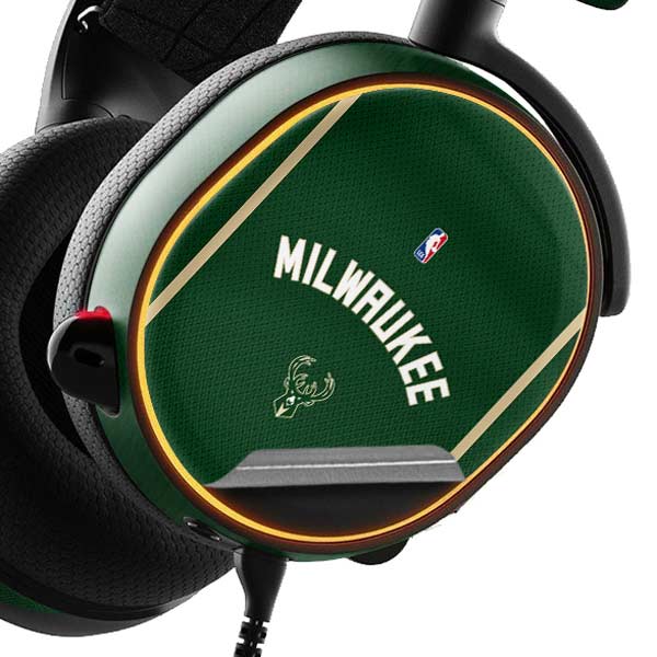 NBA Milwaukee Bucks Jersey SteelSeries Arctis 5 Skin