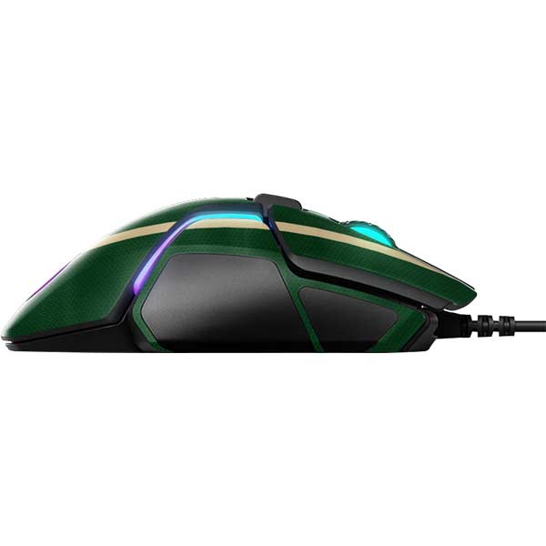 NBA Milwaukee Bucks Jersey SteelSeries Rival 600 Gaming Mouse Skin