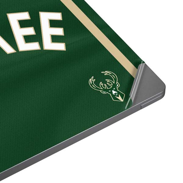 NBA Milwaukee Bucks Jersey Universal Laptop 15in (12.2 x 8.8in) Skin