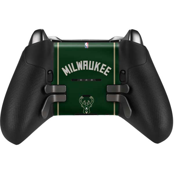 NBA Milwaukee Bucks Jersey Xbox Elite Wireless Controller Series 2 Skin