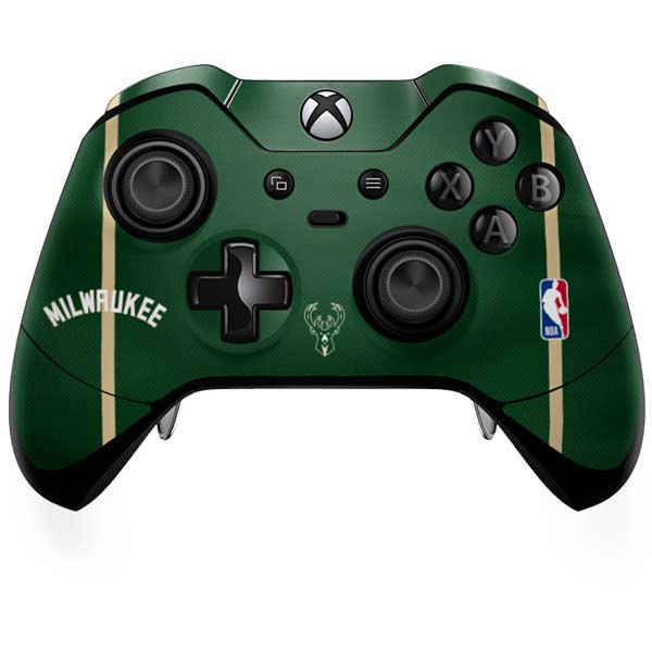 NBA Milwaukee Bucks Jersey Xbox One Elite Controller Skin