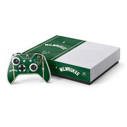 NBA Milwaukee Bucks Jersey Xbox One S Console and Controller Bundle Skin