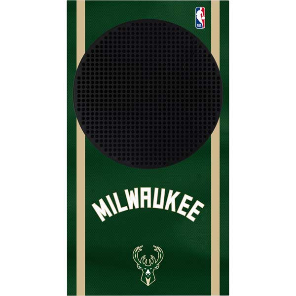 NBA Milwaukee Bucks Jersey Xbox Series S Console Skin