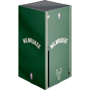 NBA Milwaukee Bucks Jersey Xbox Series X Console Skin