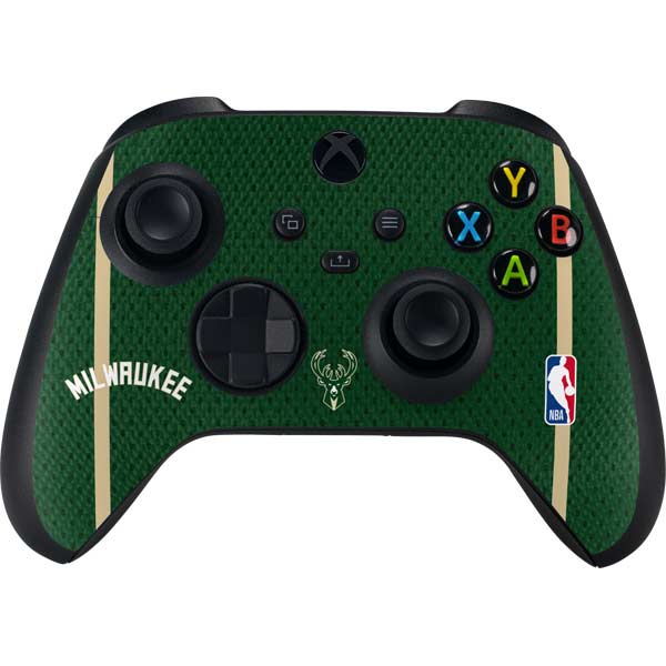 NBA Milwaukee Bucks Jersey Xbox Series X Controller Skin