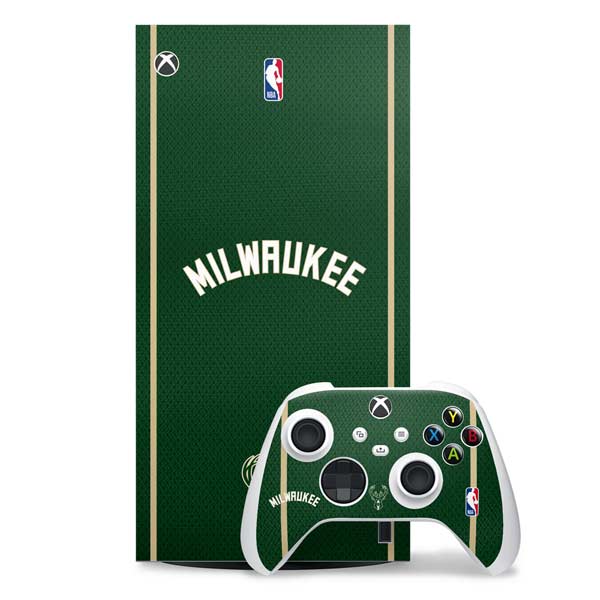 NBA Milwaukee Bucks Jersey XBox Series X Digital Edition Bundle Skin