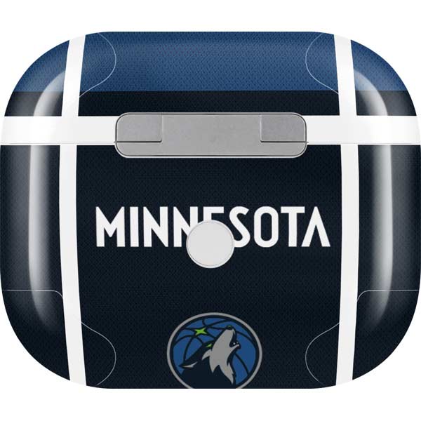 NBA Minnesota Timberwolves Jersey Apple AirPods (3rd Gen 2021) Skin