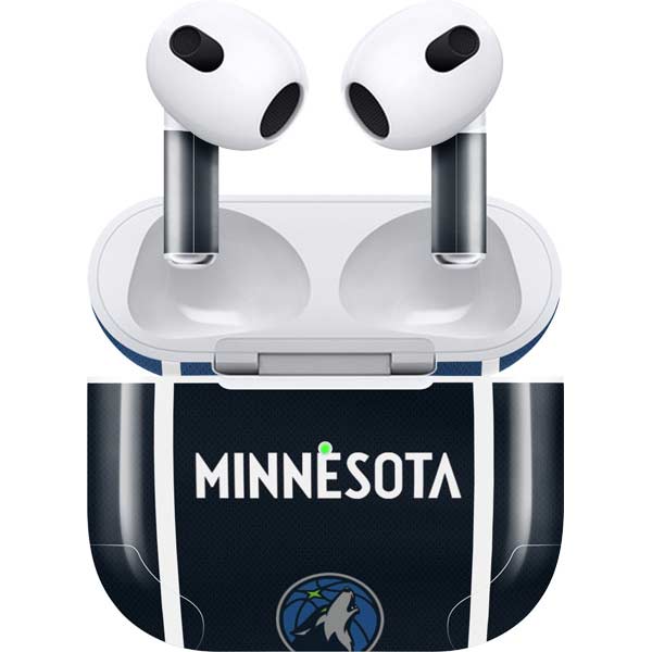 NBA Minnesota Timberwolves Jersey Apple AirPods (3rd Gen 2021) Skin