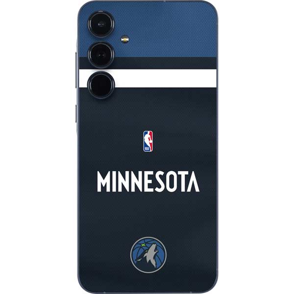 NBA Minnesota Timberwolves Jersey Galaxy A55 5G Skin