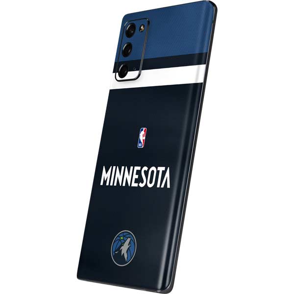 NBA Minnesota Timberwolves Jersey Galaxy Note20 5G Skin