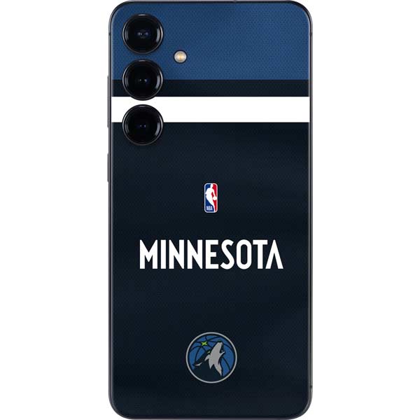 NBA Minnesota Timberwolves Jersey Galaxy S24 Plus Skin