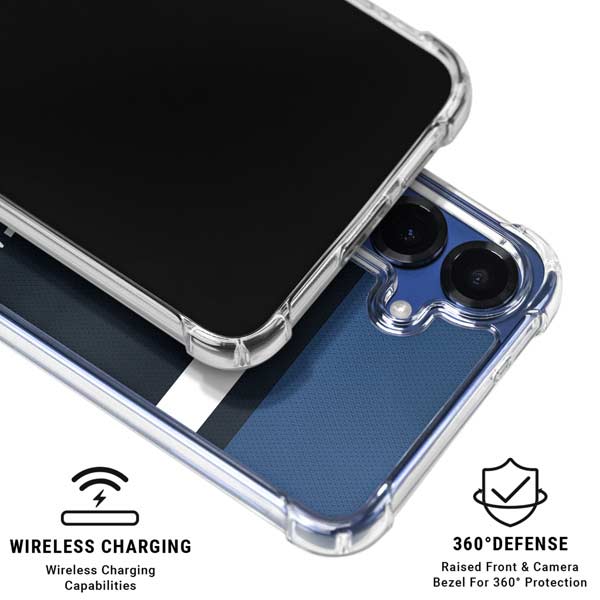 NBA Minnesota Timberwolves Jersey Galaxy S25 Plus Clear Case