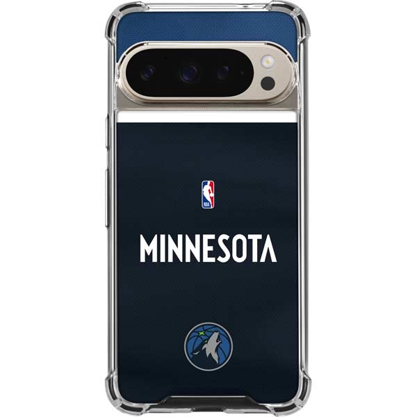 NBA Minnesota Timberwolves Jersey Google Pixel 9/9 Pro Clear Case