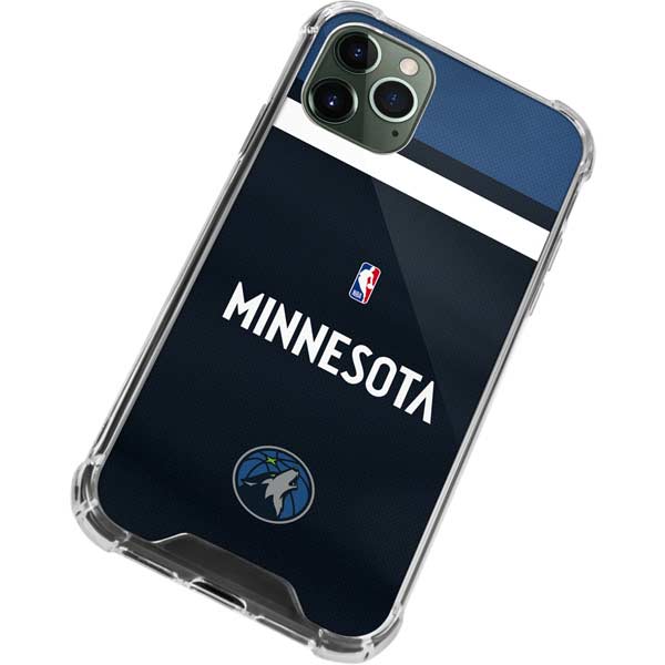 NBA Minnesota Timberwolves Jersey iPhone 12 Pro Max Clear Case