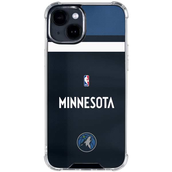 NBA Minnesota Timberwolves Jersey iPhone 15 Clear Case